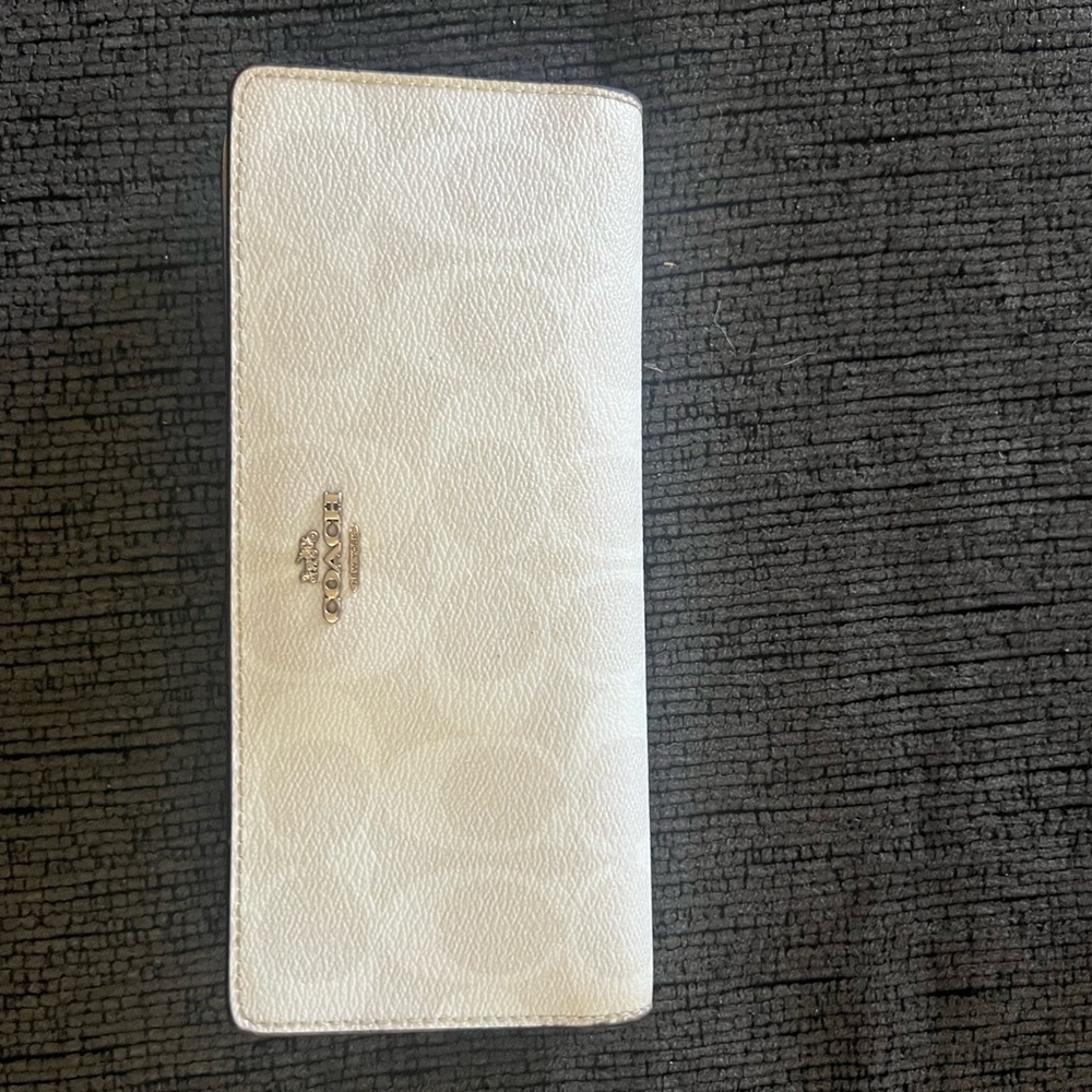 Coach Ivory Signature Wallet